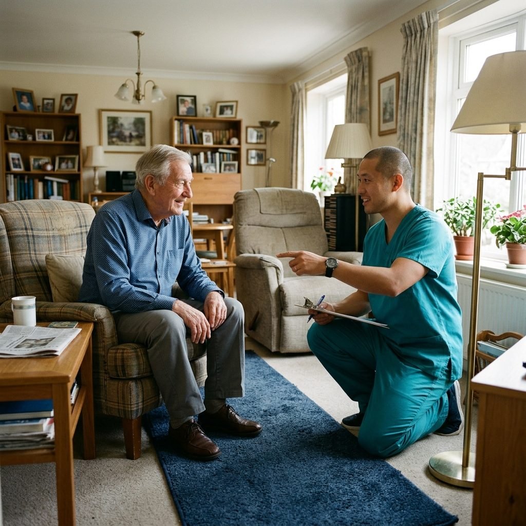 Clinical The Meticulous Clinical Assessment at Home for Seniors (The Initial Evaluation) Sessions in Qatif